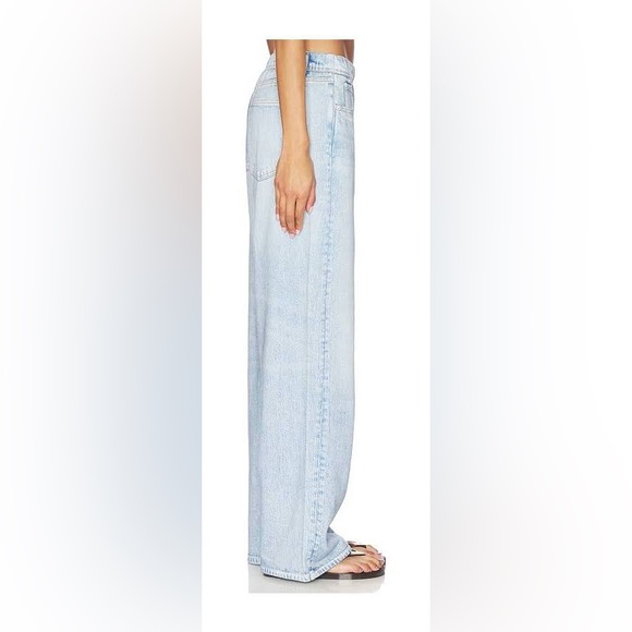 Rag & Bone Miramar Terry Wide Leg pull on Jeans size small - Picture 3 of 9